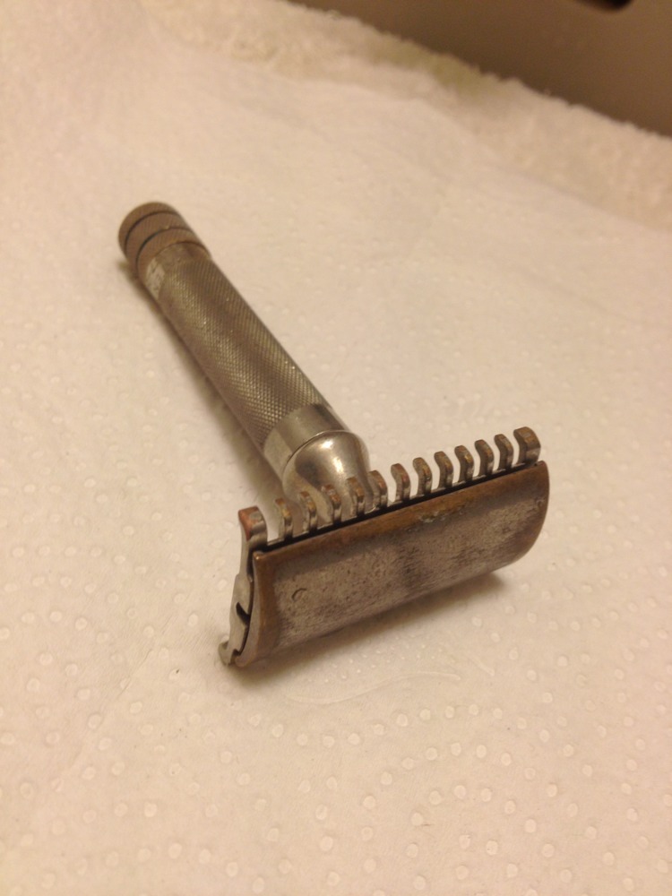 Testing an old Gillette - Madsno's Shaveblog